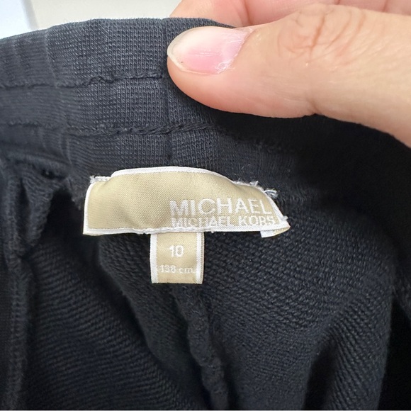 Michael Kors Sweatpants - Black kids size 10 - Picture 3 of 4